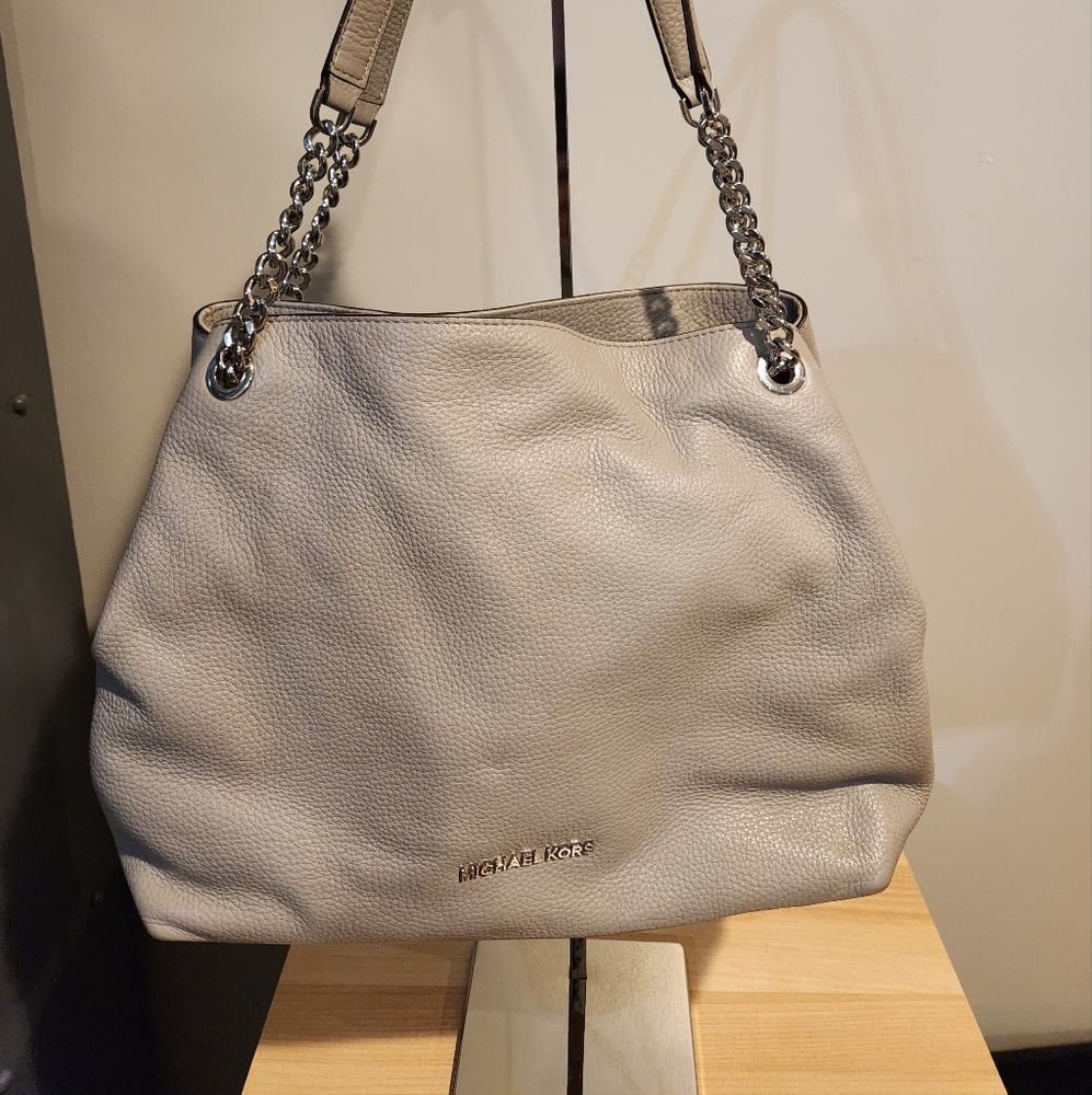 Grey (Silver) Michael Kors tote